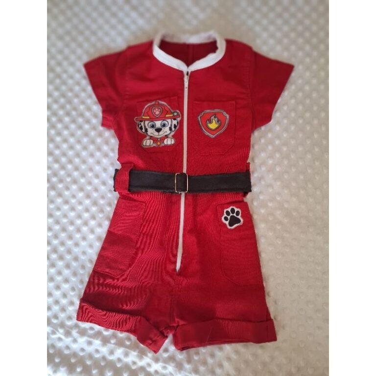 roupa temática infantil/ marshall patrulha canina