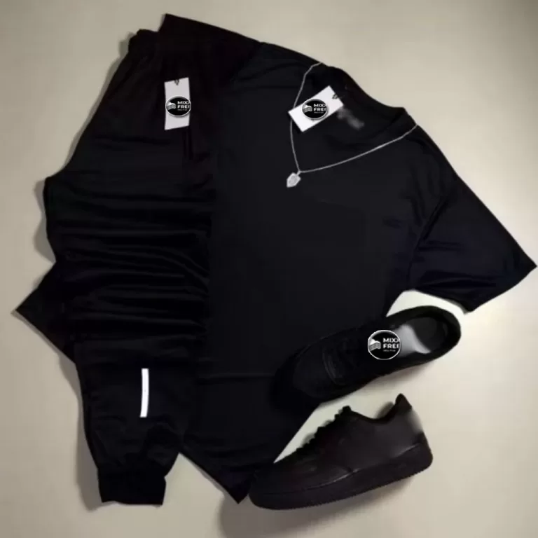 KIT JOGGER CALÇA + CAMISETA REFLETIVO PROMOÇÃO