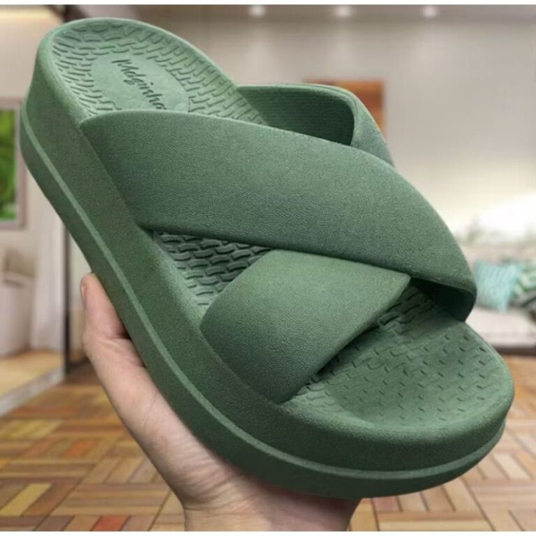 Chinelo Flat Puff plataforma Confortável Macio Le