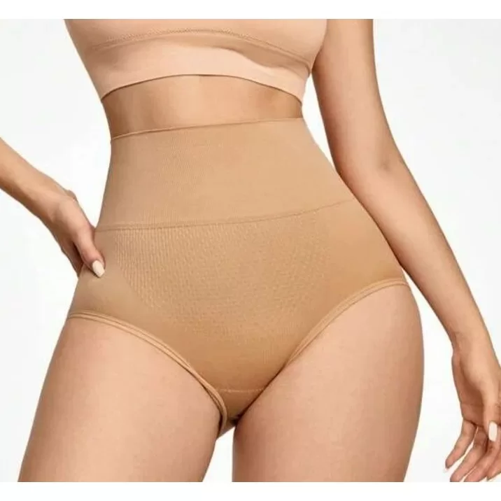 Calcinha Cinta Alta Compressão Lingerie Fio Duplo