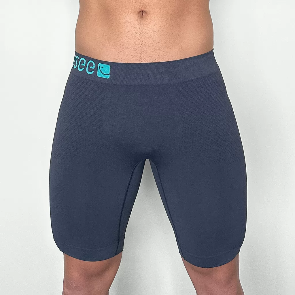 Bermuda Térmica Microfibra Masculina Sem Costura Segunda Pele Anti Assadura Usee Brasil