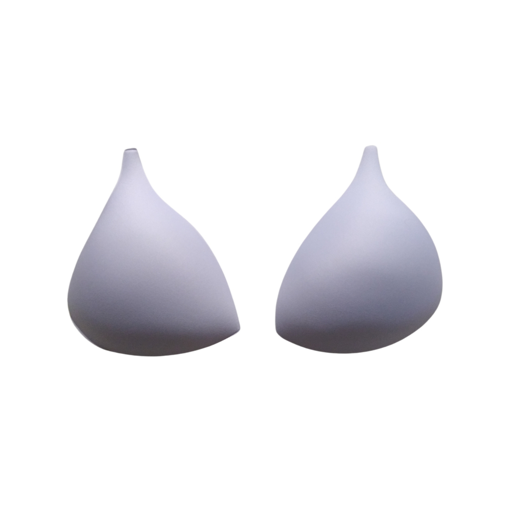 Kit 10 Pares Bojo Branco Cortina Confecção Promoção Espuma Top Moda Praia / Roupas / Sutiã Kit 10 Pa