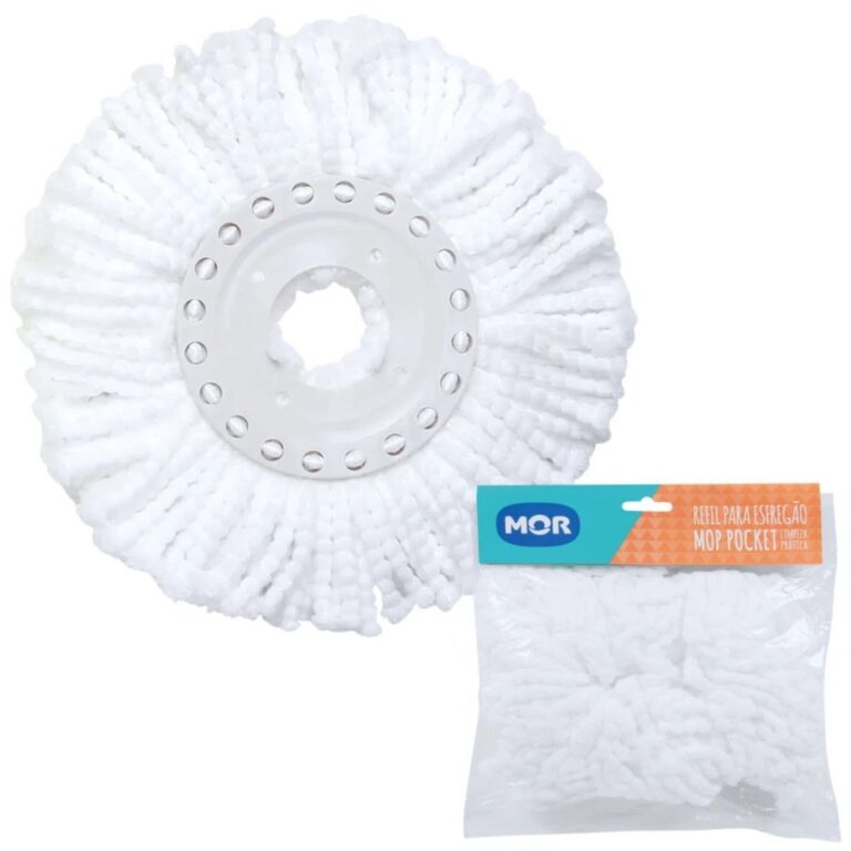 Refil para Esfregão Mop Pocket Limpeza Prática M