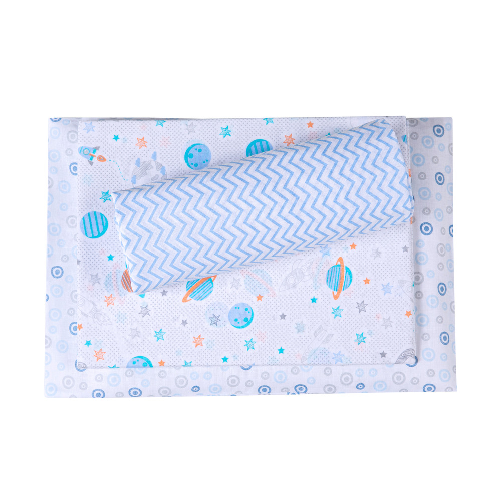 Jogo De Berço 03 peças Tamanho Padrão – Papi – Ref.: 2700