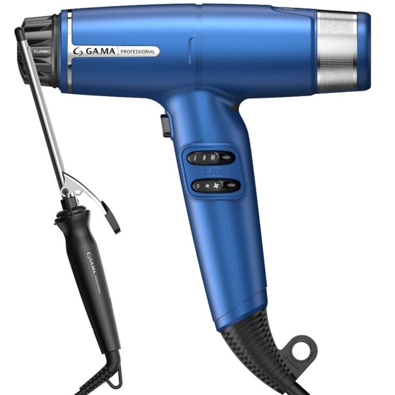 Kit Secador iQ Lite Blue e Modelador Salon Curl 9m