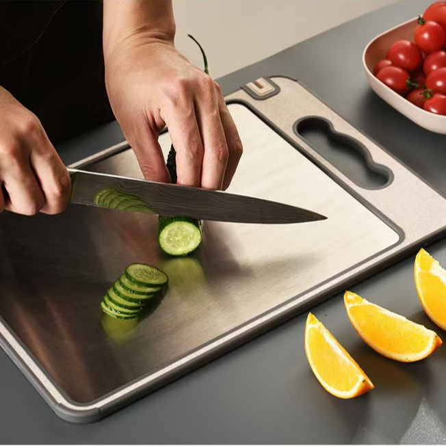 Tábua de Corte Cortar Carne Placa Dupla Face Higi