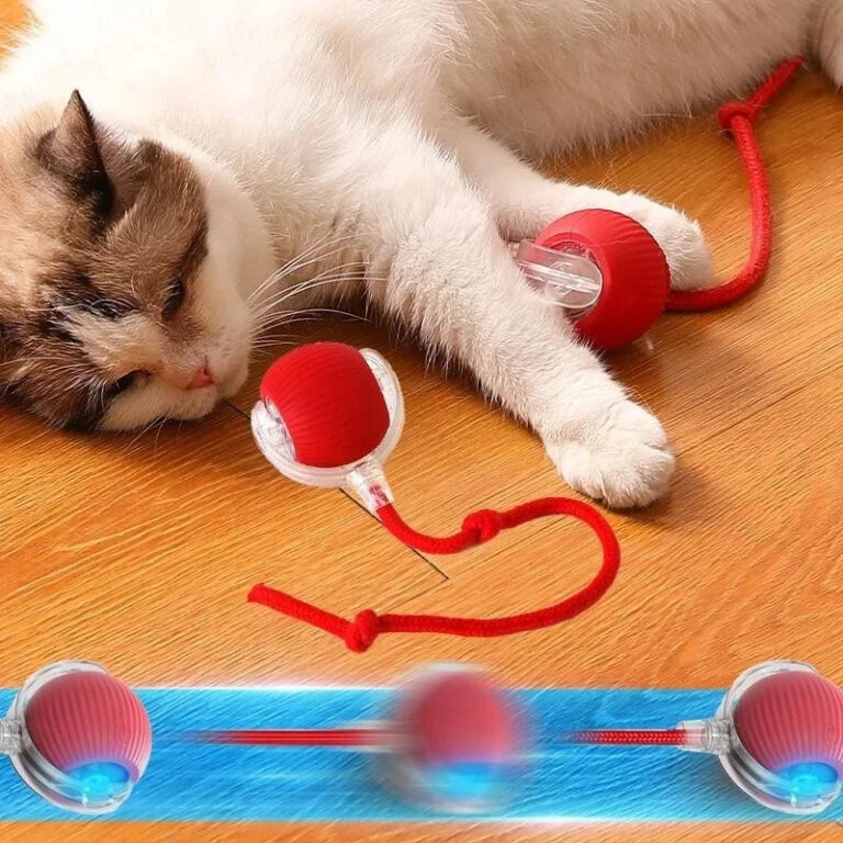 Brinquedos Inteligentes Para Gatos Bola De Rolamen