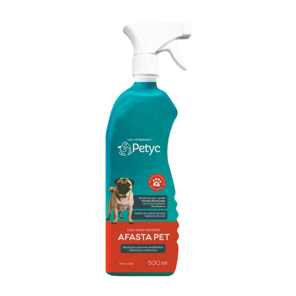 Afasta Pet Educador PETYC Não Pode Xixi Morder Cães Gatos Pets 500ml Eficaz Petshop Adestrador Ótimo