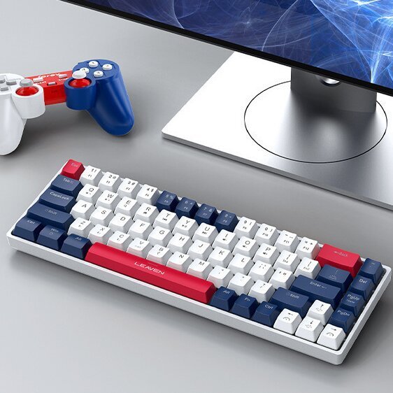 Teclado Gamer/ Escritório Com Fio RGB LED Ilumina