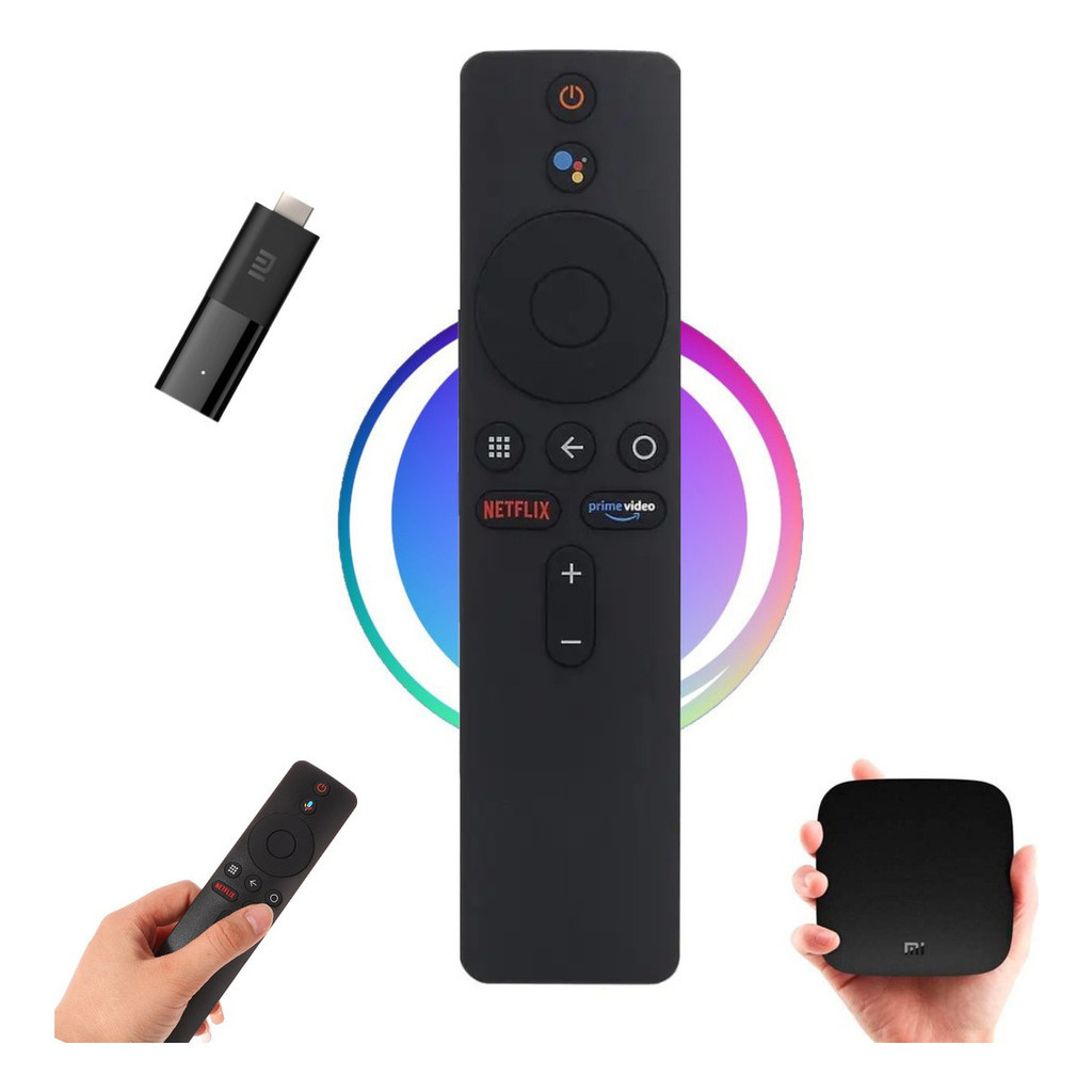 Controle Remoto Para Xiaomi Mi Box Stick Tv Comando De Voz