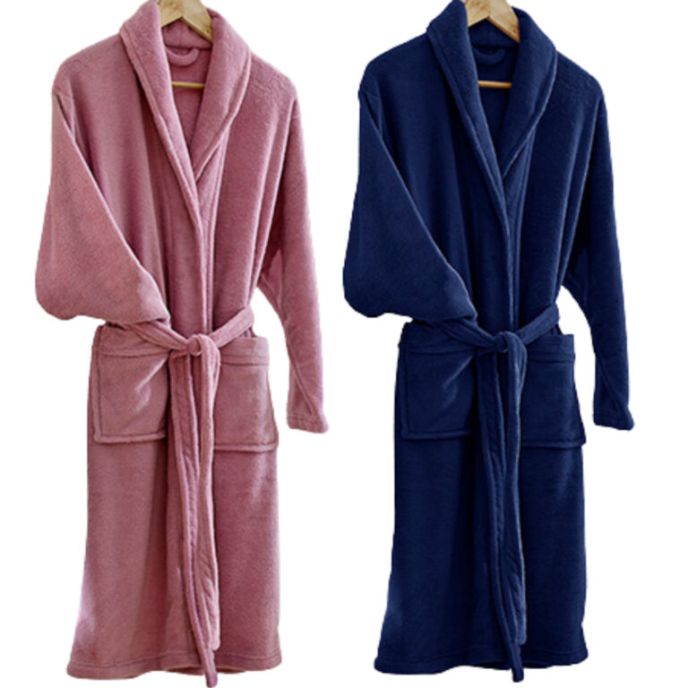 Kit 2 peças Roupão Casal P, M, G e GG 100% micro