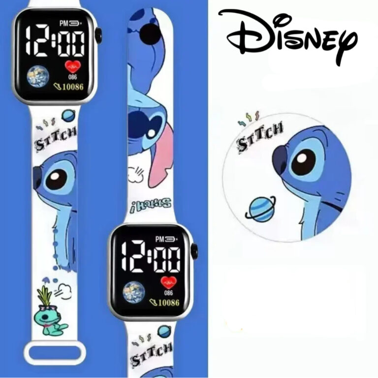 Lilo e Stitch Relógio digital Stitch Infantil Dis