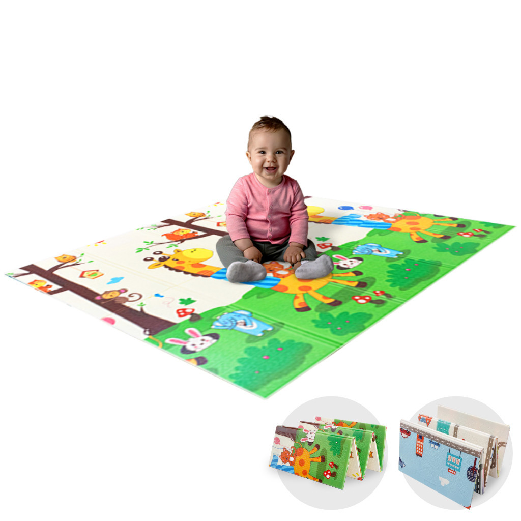Tapete Infantil de Atividades Dupla Face Tatame Emborrachado