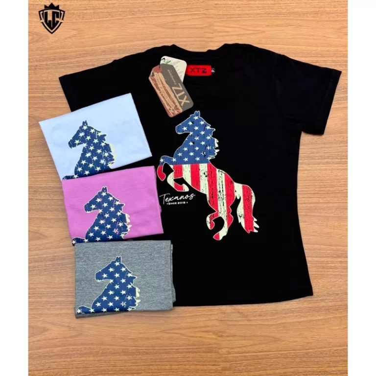 KIT 3 T-shirt camiseta TXC feminina