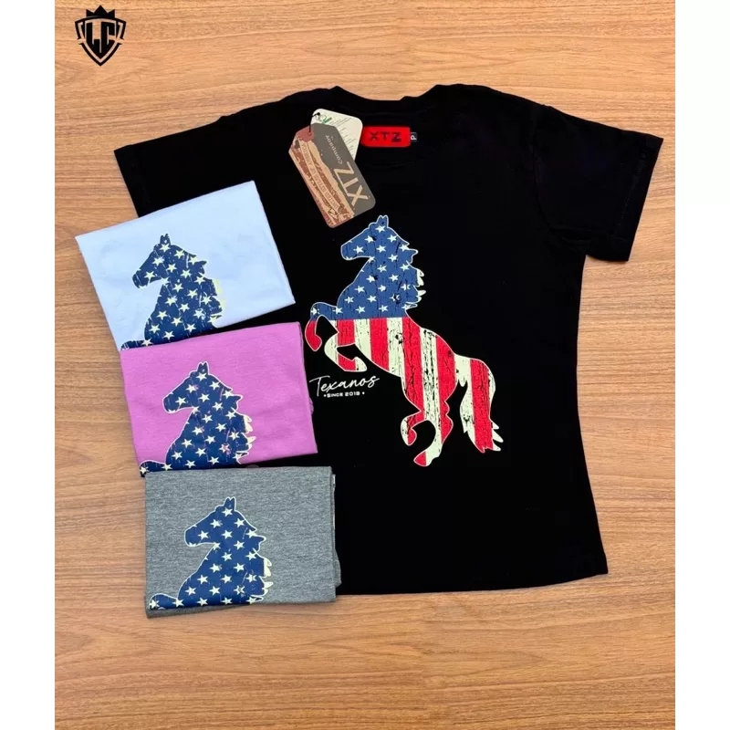 KIT 3 T-shirt camiseta TXC feminina