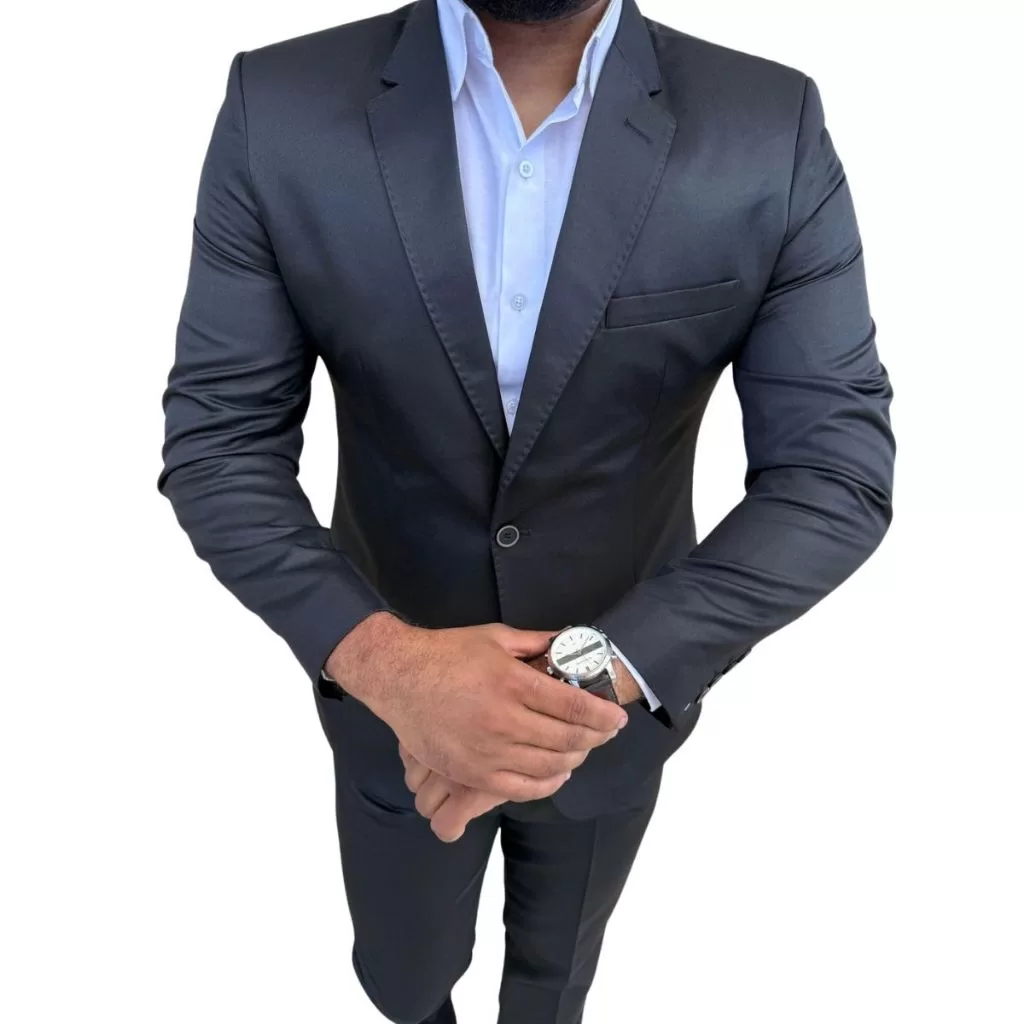 Terno Poliviscose Masculino Social Luxo Moderno Alta Qualidade Tecido Premium Caimento Perfeito