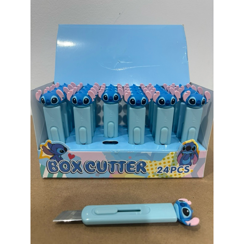 Estilete Retrátil Personalizado Stitch  Praticidade e Estilo em Cada Corte