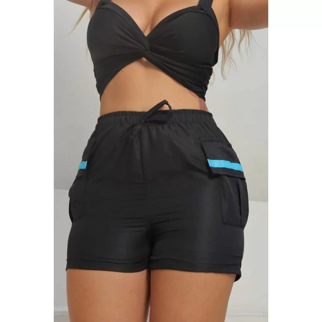 Shortinho Shorts Feminino Moda Tamanho P ao GG Várias Cores Short Tactel Verão Envio Rápido