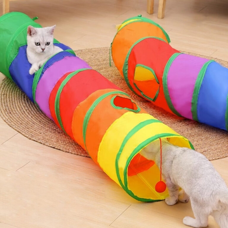 Brinquedo Para Pets Túnel Labirinto Para Gatos Co