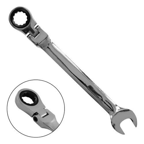 Chave Combinada 19mm Catraca Articulada Ferramenta