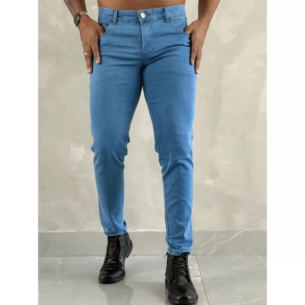 Jeans Masculino Stretch Premium Confortável para o Dia a Dia