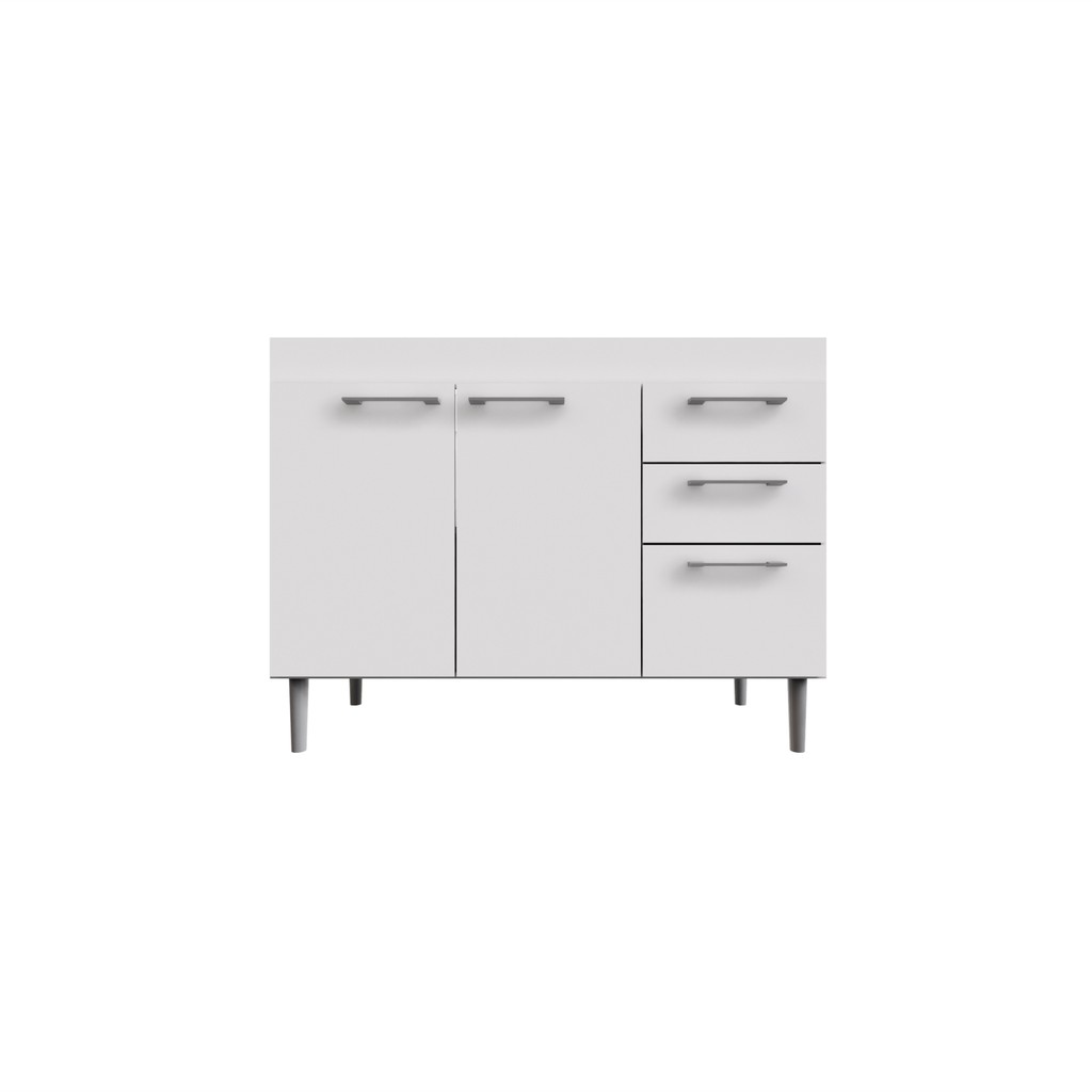 Balcão de Cozinha Para Pia de Cozinha Pratika Easy 1,00  metro