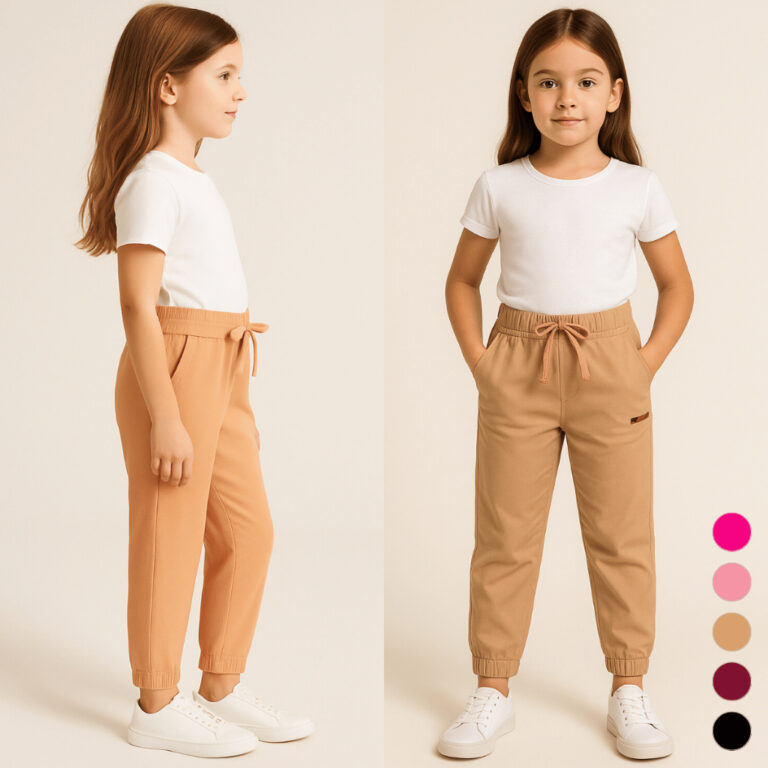 Calça Menina Infantil Juvenil Inverno Frio Jogger