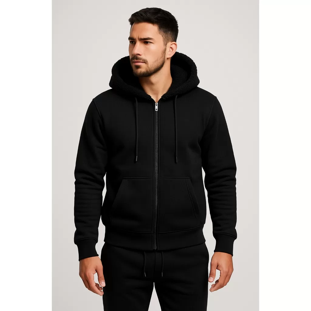 Conjunto Masculino Premium com Sherpa Forrado Envio Rapido