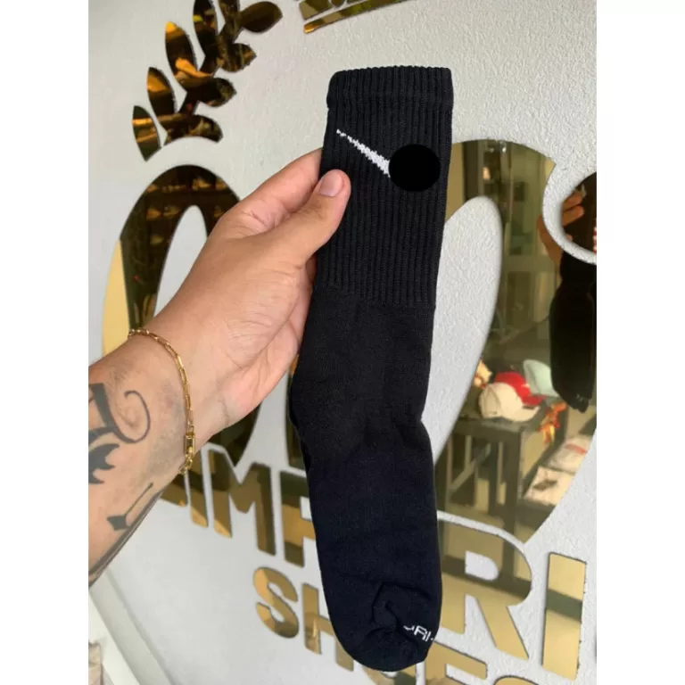 Kit Meia 4, 8 ou 12 Pares Meias Cano Alto 80% Algo
