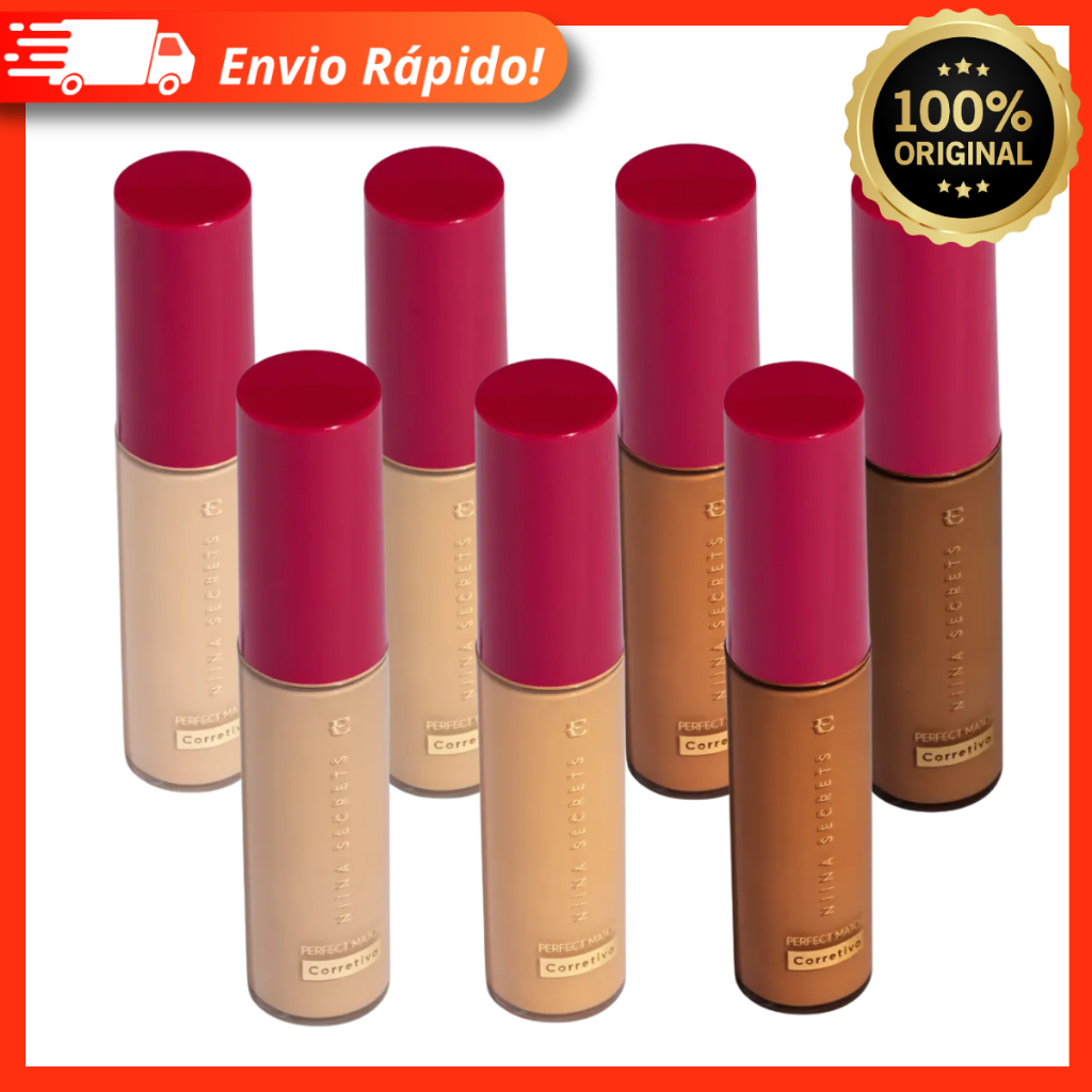 Corretivo Perfect Match Niina Secrets 10ml – Escolha a Sua Cor – Eudora