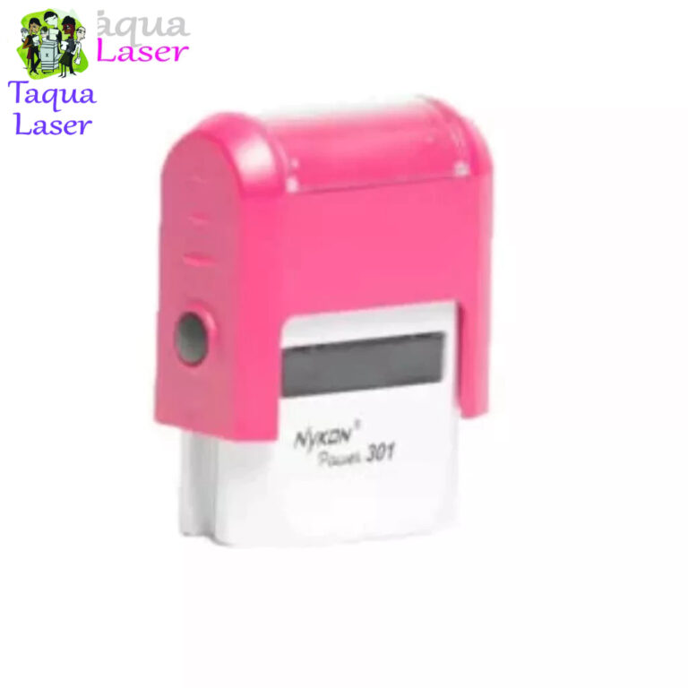 Carimbo Automático Nykon 301 Rosa