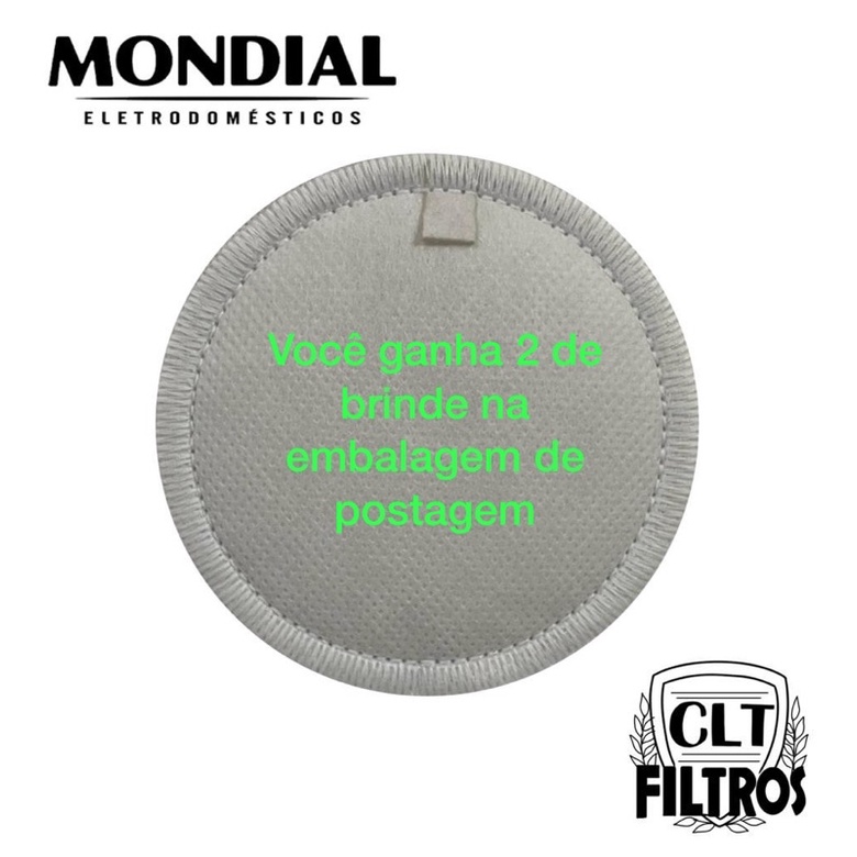 10 FILTRO  LAVÁVEL MONDIAL TURBO CYCLE 1100W AP-35 AP-36