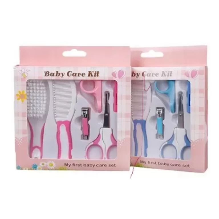 Kit Cuidados E Higiene do Bebê Pente Escova e Cor