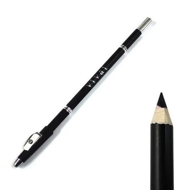 Lápis Preto Para Olhos Com Apontador Vivai