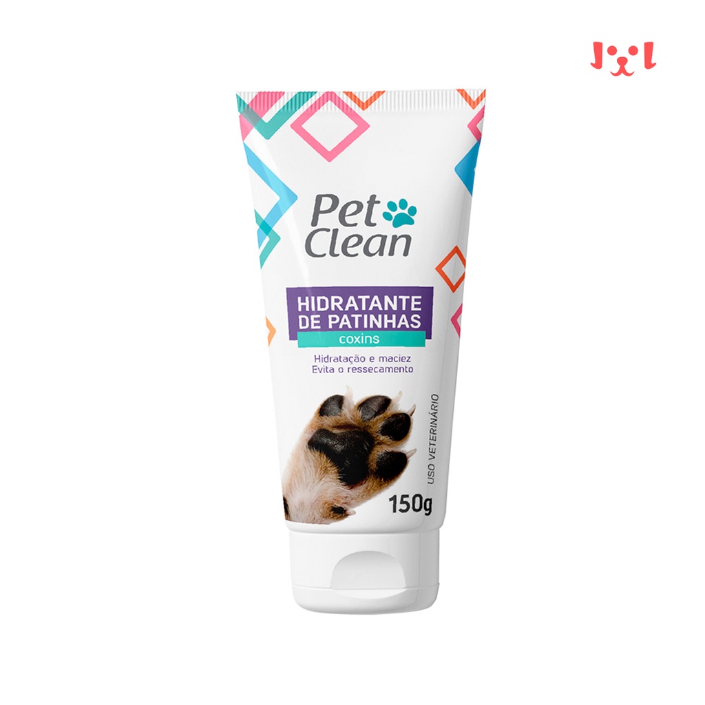 Hidratante De Patinhas Patas Cachorro E Gatos Pet Clean 150g