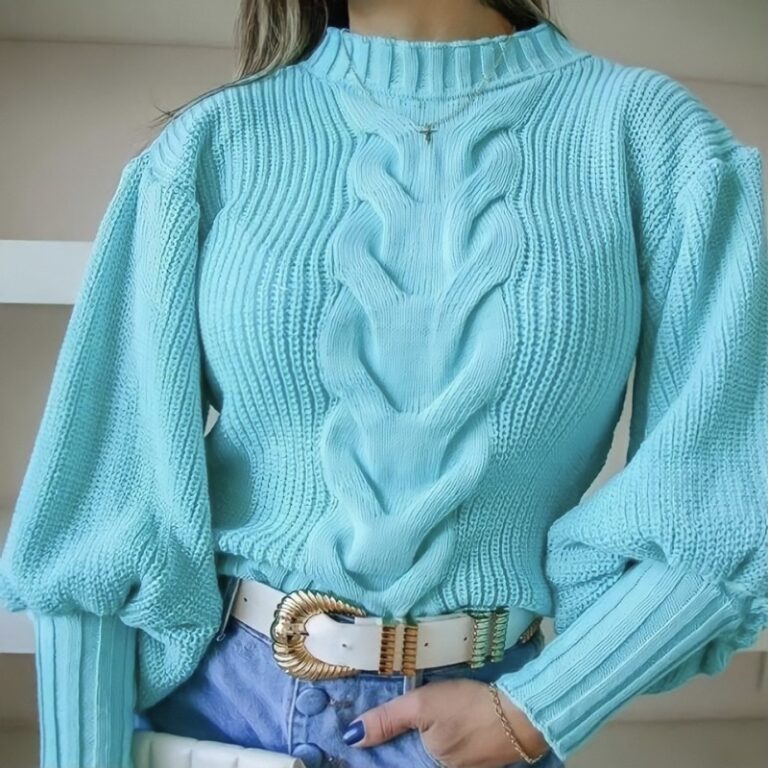 Blusa de frio feminina estilo blogueirinha moda 20