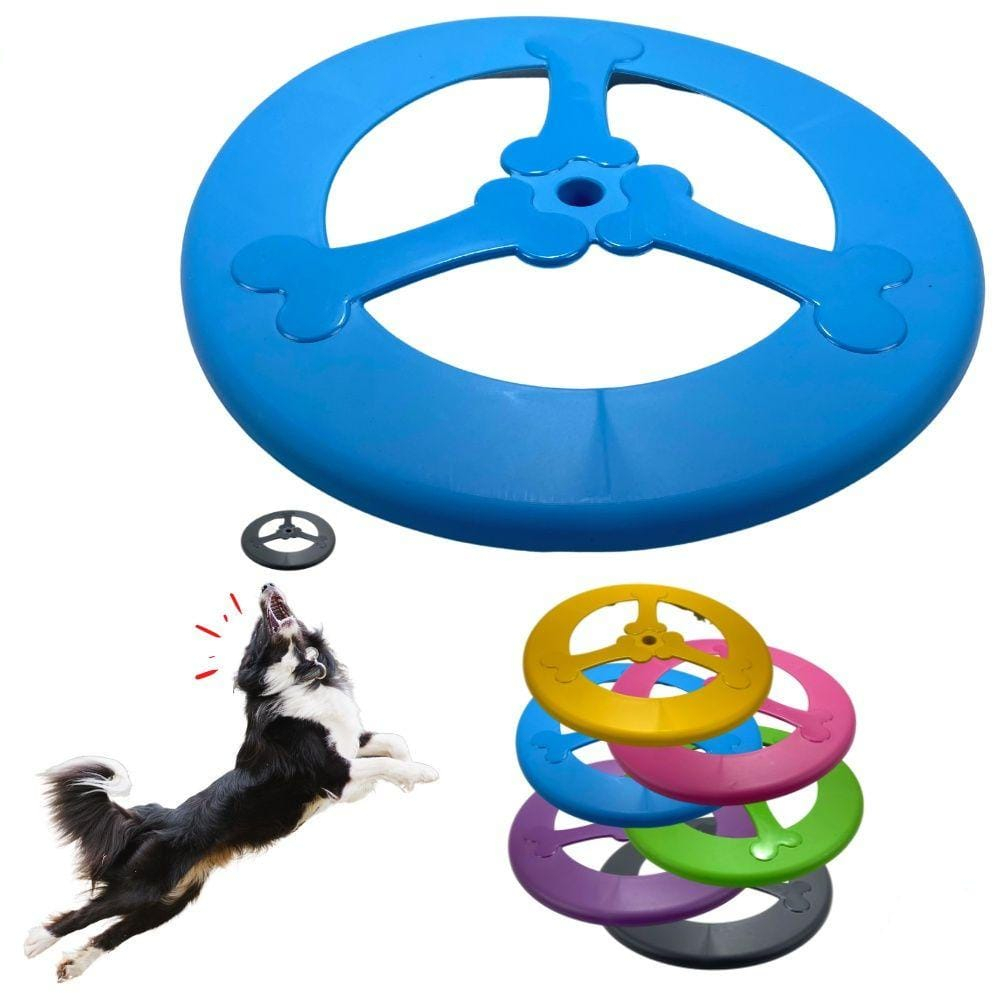 Brinquedo para Cães Disco Frisbee para Cachorro – Cores Sortidas – Envio Imediato