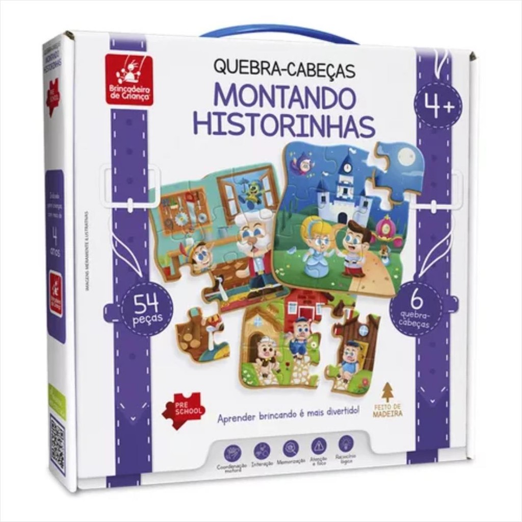 Quebra-Cabeça Montando Historinhas 2129