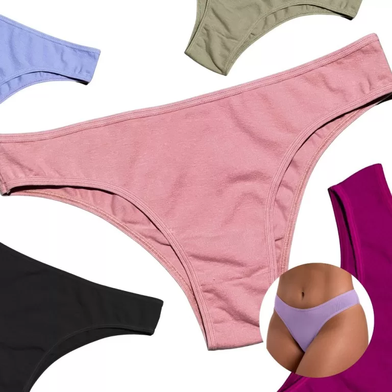 Kit Com 10 Calcinhas Tanga Com Forro De Algodão B