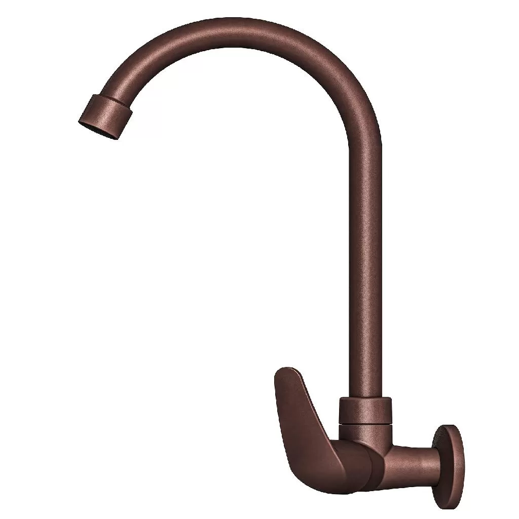 Torneira Cozinha Corten Parede 1/4 Volta 1167 Monoc