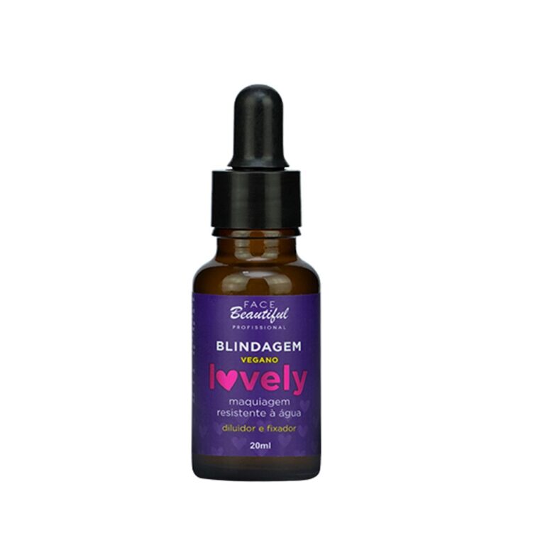 Blindagem Vegano Lovely Diluidor e Fixador Maquiag