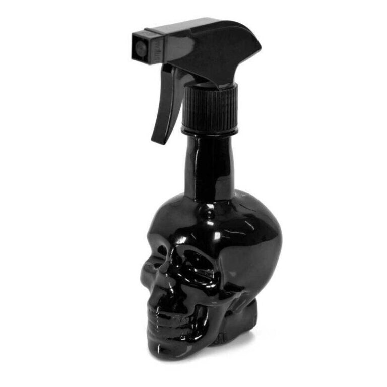 PULVERIZADOR CAVEIRINHA PRETO 350ML SANTA CLARA