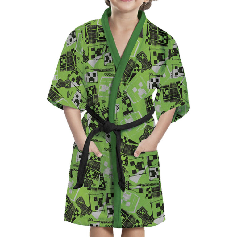 Roupão Aveludado Infantil Quimono Personagens Lep