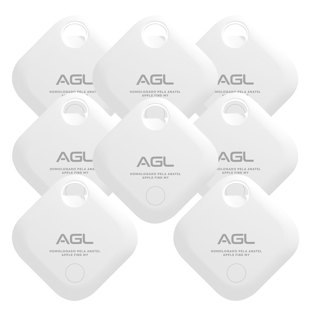 Kit 08 Smart Tag AGL rastreador localizador gps Apple findMy