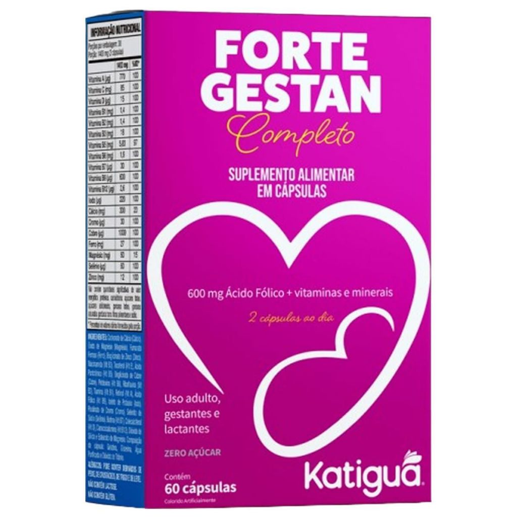 Fortegestan Completo – 60 Cápsulas – Katiguá