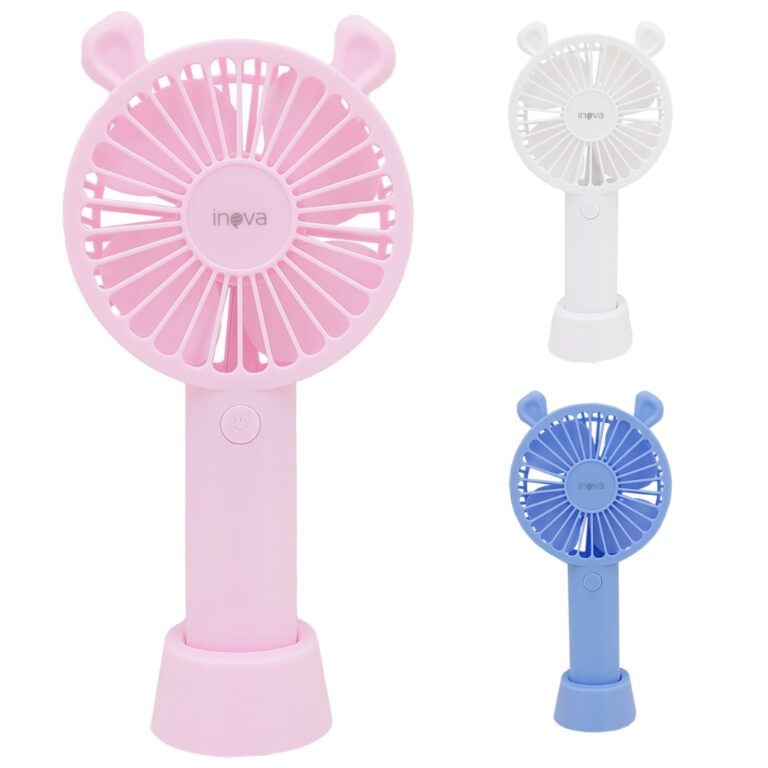 Mini Ventilador de Mão Portátil Recarregável de
