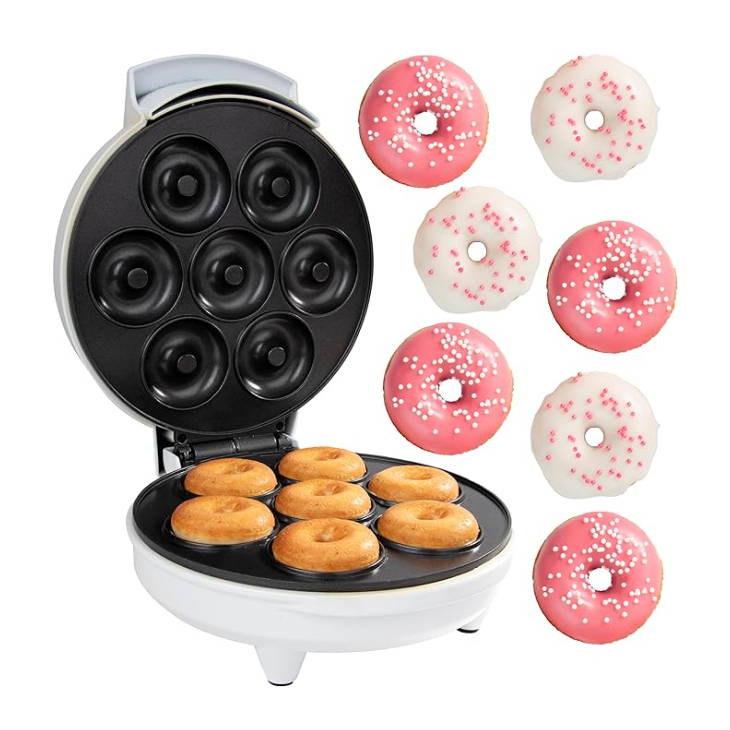 Mini Maquina De Donuts Café Da Manhã Capacidade 