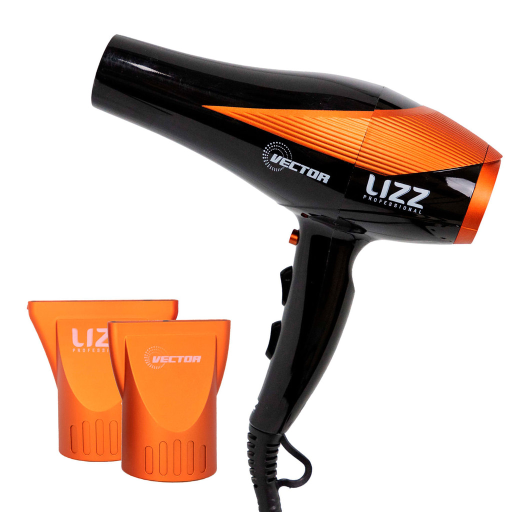 Secador Profissional Vector AC V12 (2200W / 2400W) Lizz Pro