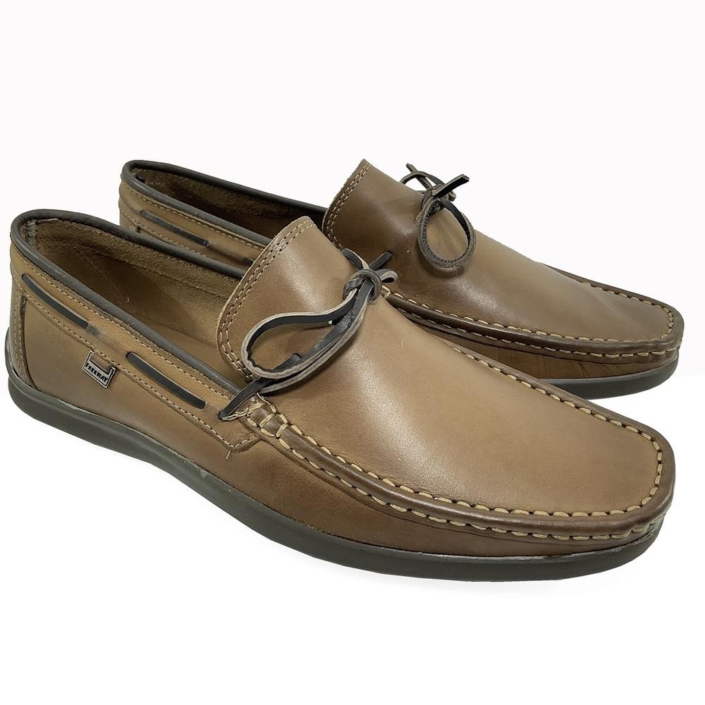 Mocassim Couro Freeway Porto Masculino – Marrom