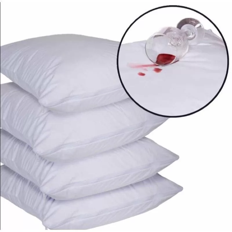 Kit 4 Fronha Impermeável travesseiro anti ácaro c/ zíper Promoção